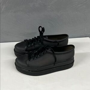 Melissa Black Platform Sneakers